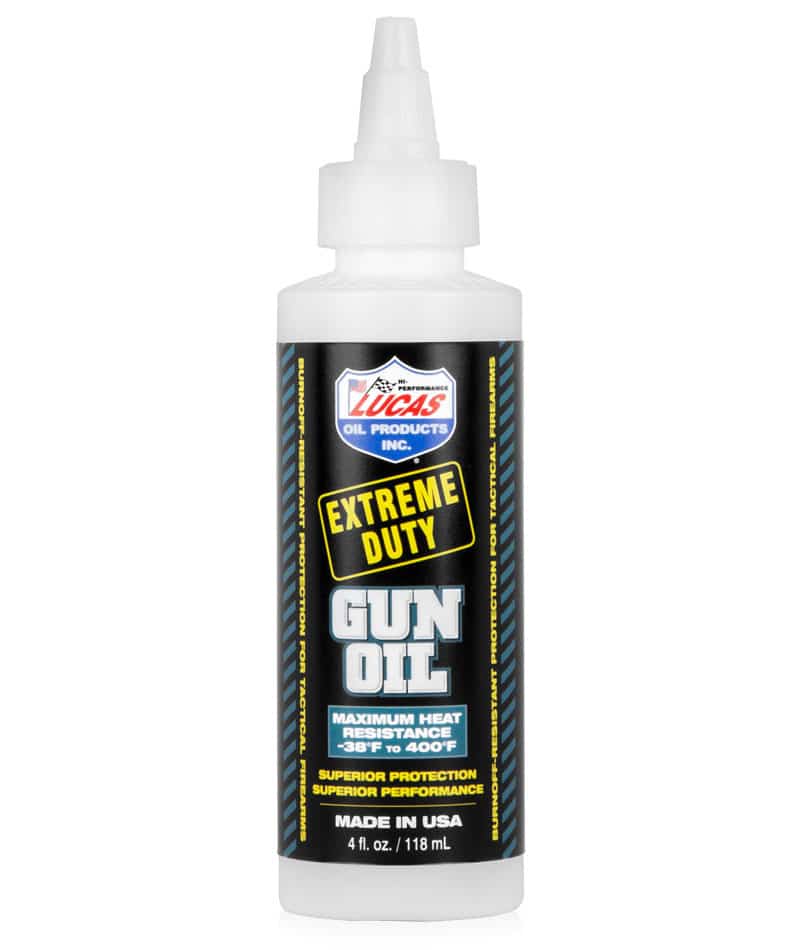 Lucas 1oz Extreme Duty Gun Oil (2) Needle Oiler 10875 & (1) Grease Tube 10889