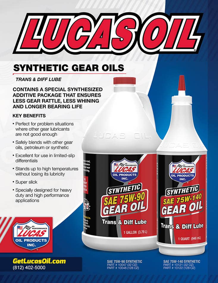 TriboDyn Full Synthetic 75W90 Gear Oil with Limited Slip Differential  Additive