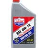 Lucas Full Synthetic SAE 0W-16 Motor Oil Quart Bottle