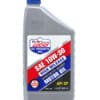 Lucas High Mileage Synthetic Blend 10W-30 Motor Oil Quart Bottle