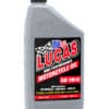 Lucas SAE 10W-40 Motorcycle Oil Quart Bottle