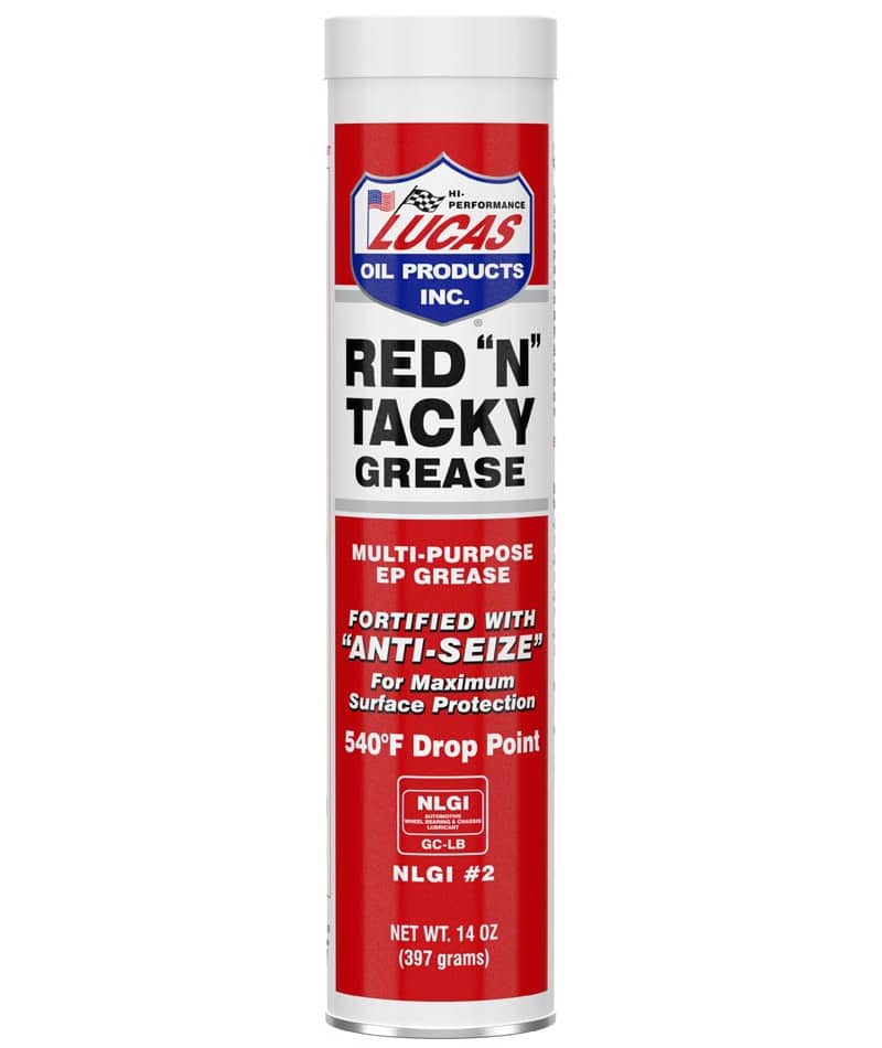 New Lucas Red N Tacky Aerosol Spray Grease fix bronco tailgate