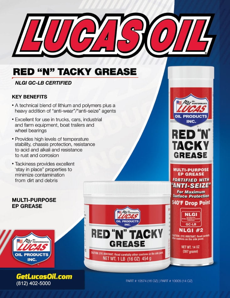Lucas Oil 11025 11 oz. Red N Tacky Aerosol